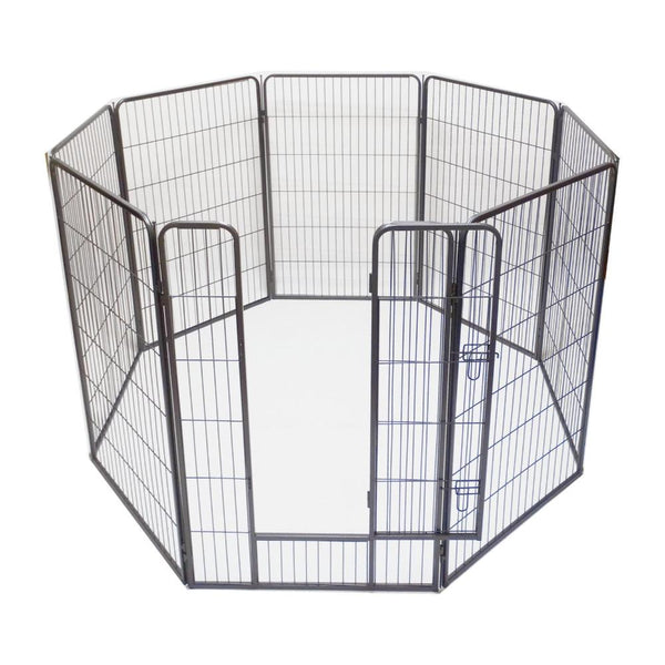 Yes4pets Panel 120 Cm Heavy Duty Pet Dog Cat Rabbit Exercise Extension Playpen Puppy Fence Fences & Pens