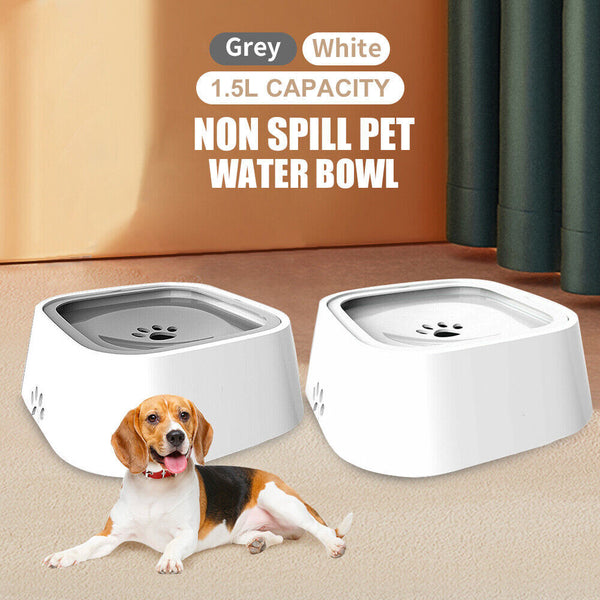 Yes4pets 1 X Medium Pet No Spill Feeder Bowl Dog Cat Puppy Slow Food Interactive Dish Dispenser Dog Bowls