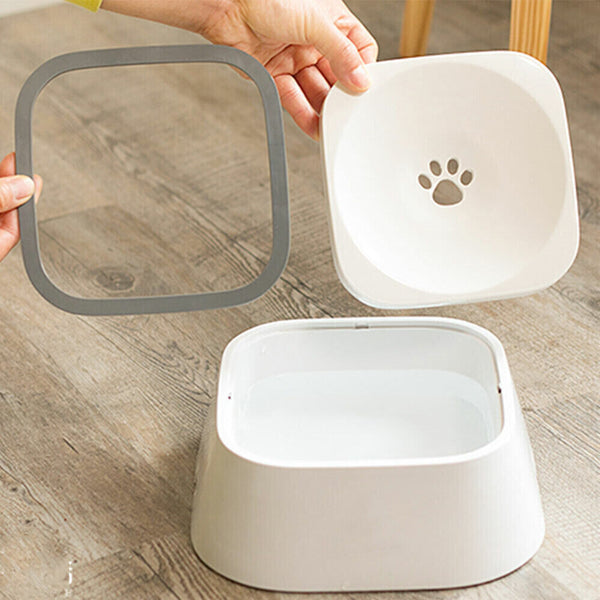 Yes4pets 1 X Medium Pet No Spill Feeder Bowl Dog Cat Puppy Slow Food Interactive Dish Dispenser Dog Bowls