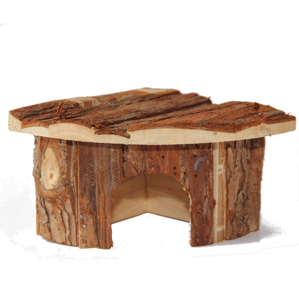 2 X Yes4pets Natural Wooden Hamster Mouse Gerbil Playground Rats Pets Toys Small Birds House Birds Toys