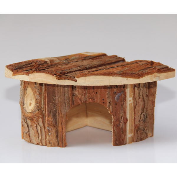 2 X Yes4pets Natural Wooden Hamster Mouse Gerbil Playground Rats Pets Toys Small Birds House Birds Toys