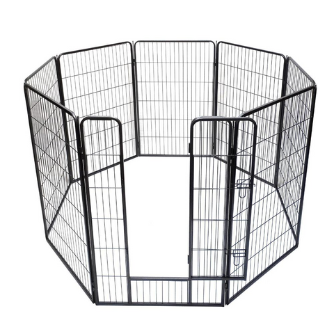 Yes4pets 16 Panels 120 Cm Heavy Duty Pet Dog Cat Rabbit Exercise Playpen Puppy Fence Fences & Pens
