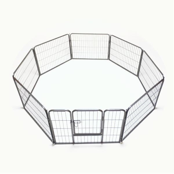 Yes4pets 2 X 8 Panel 60 Cm Heavy Duty Pet Dog Puppy Cat Rabbit Exercise Playpen Fence Fences & Pens