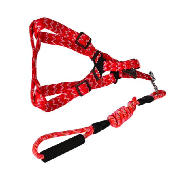 Yes4pets 2 X Medium Pet Dog Cat Puppy Kitten Rabbit Harness Collar Leash Lead 5 Colour Harnesses