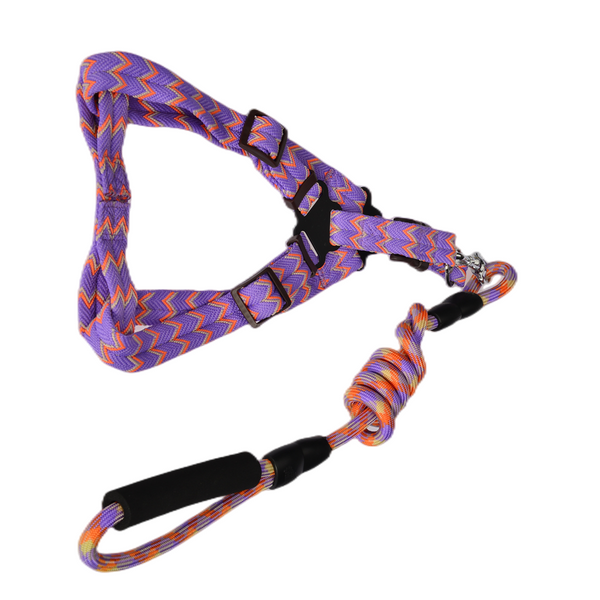 Yes4pets 2 X Medium Pet Dog Cat Puppy Kitten Rabbit Harness Collar Leash Lead 5 Colour Harnesses