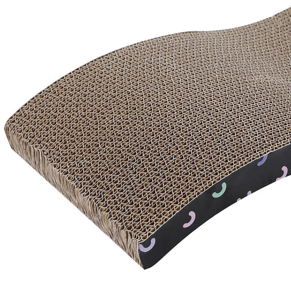 3 X Kitten Cat Scratch Pad Corrugated Card Board Toy Play Best Scratcher Mat Furniture & Scratchers