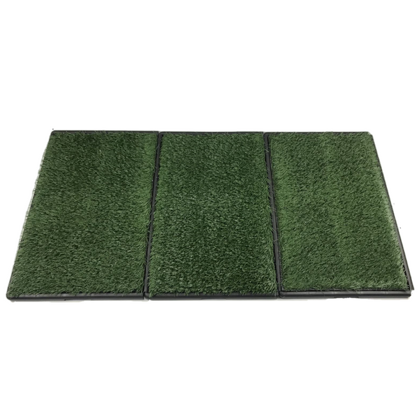 Indoor Dog Puppy Toilet Grass Potty Training Mat Loo Pad 126X63cm Puppy Training Pads