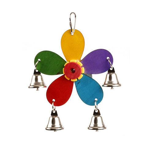 Yes4pets X Small Hanging Bird Parrot Parakeet atiel Budgie Bell Toy Birds Toys
