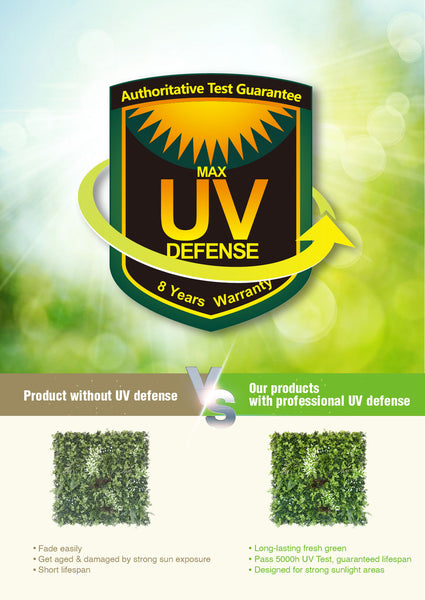 5 Sqm Artificial Plant Wall Grass Panels Vertical Garden Foliage Tile Fence 1X1m Artificial Plant Panels