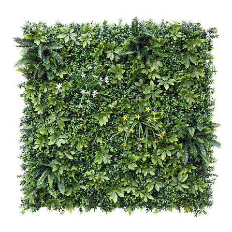 5 Sqm Artificial Plant Wall Grass Panels Vertical Garden Foliage Tile Fence 1X1m Artificial Plant Panels