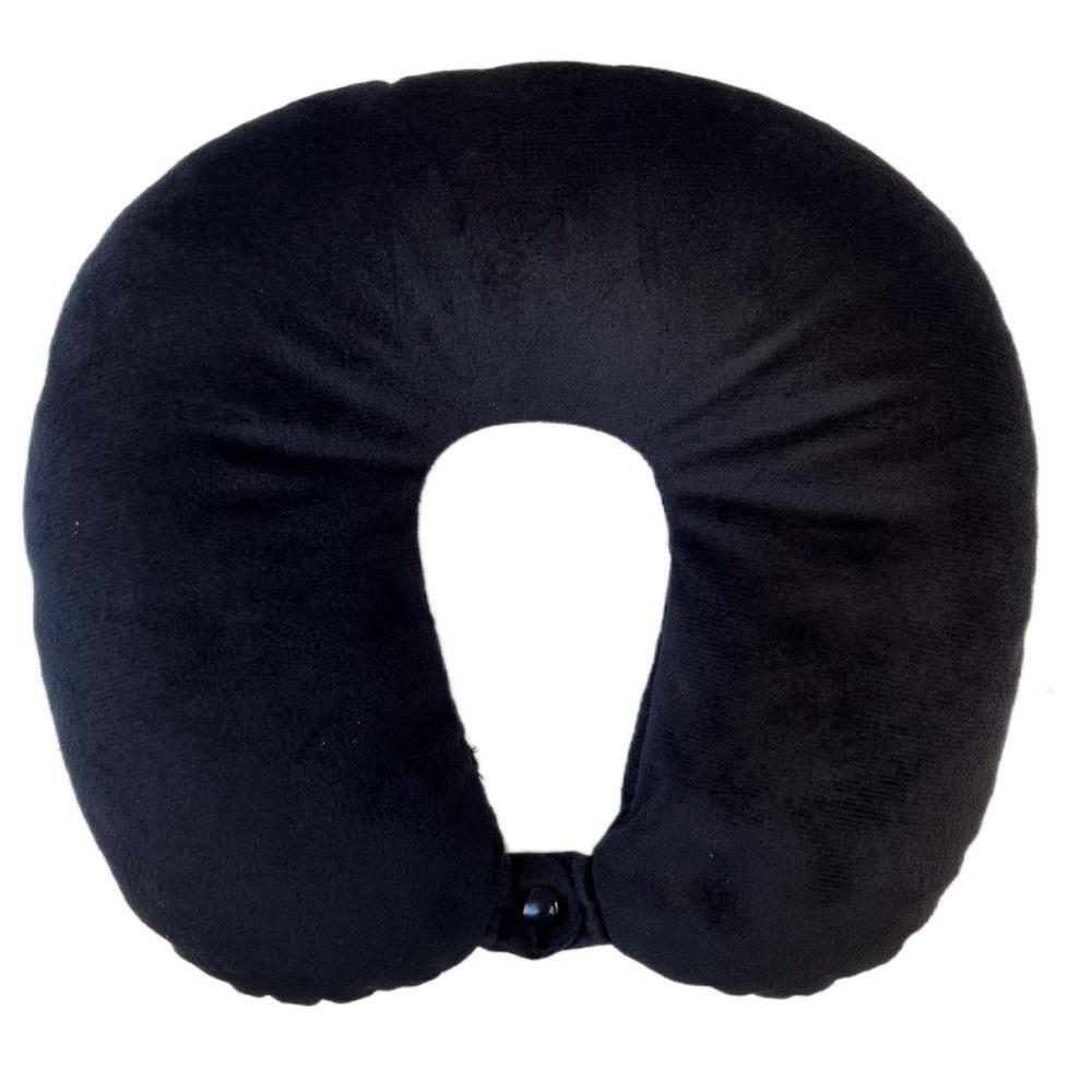 2 X U Shaped Travel Neck Pillow Head Rest Cushion Microbead Pillows