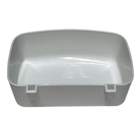 Yes4pets 6 X Pet Parrot Feeder Dog Cat Food Bowl Water Bowls With Hanging Hooks Attached To Cage White Dishes Feeders & Fountains