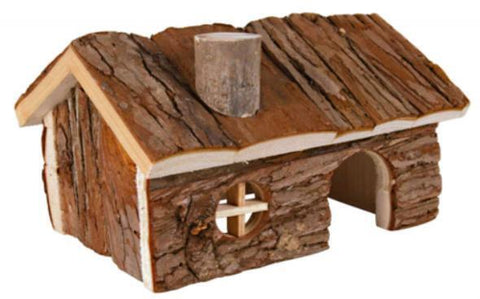 Yes4pets Natural Hamster House Small Pet Hideout With Chimney Small Animal Cages & Hutches