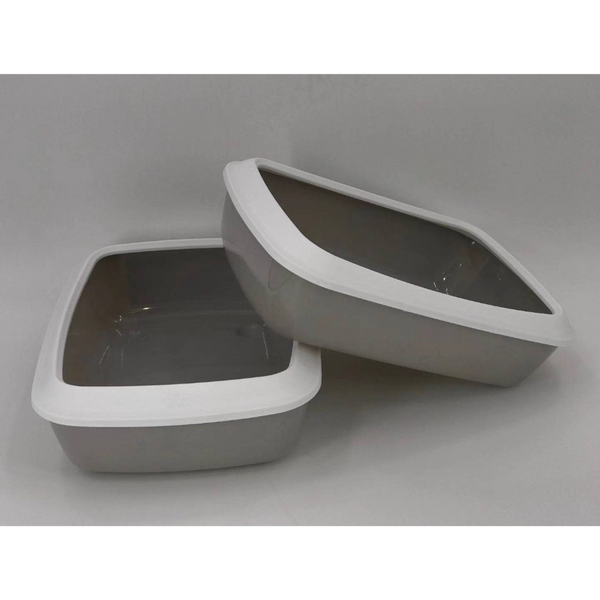 Yes4pets 2 X Small Portable Cat Kitten Toilet Litter Box Tray Litter Trays