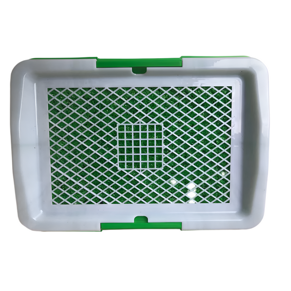 Yes4pets Small Portable Dog Potty Training Tray Pet Puppy Toilet Trays Loo Pad Mat 45X33 Cm Litter Trays