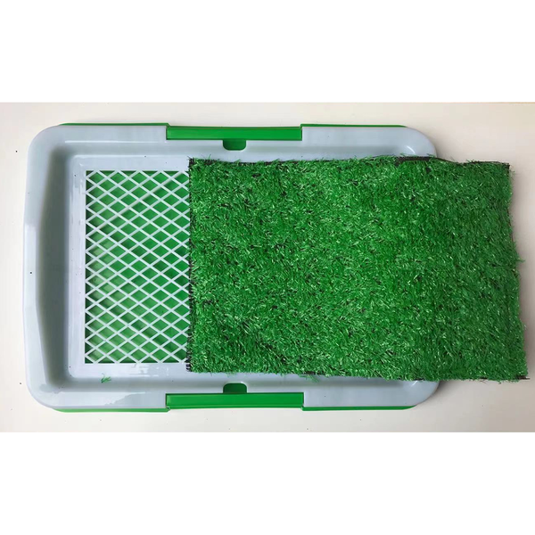 Yes4pets Small Portable Dog Potty Training Tray Pet Puppy Toilet Trays Loo Pad Mat 45X33 Cm Litter Trays