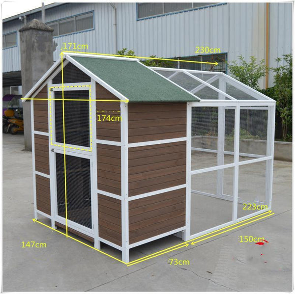 Yes4pets Xxl Aviary Pigeon Bird Cage Outdoor House Breeding Bird Houses