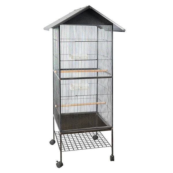 Yes4pets 160 Cm Large Bird Cage Parrot Aviary Pet Stand Alone Budgie Bird Cages