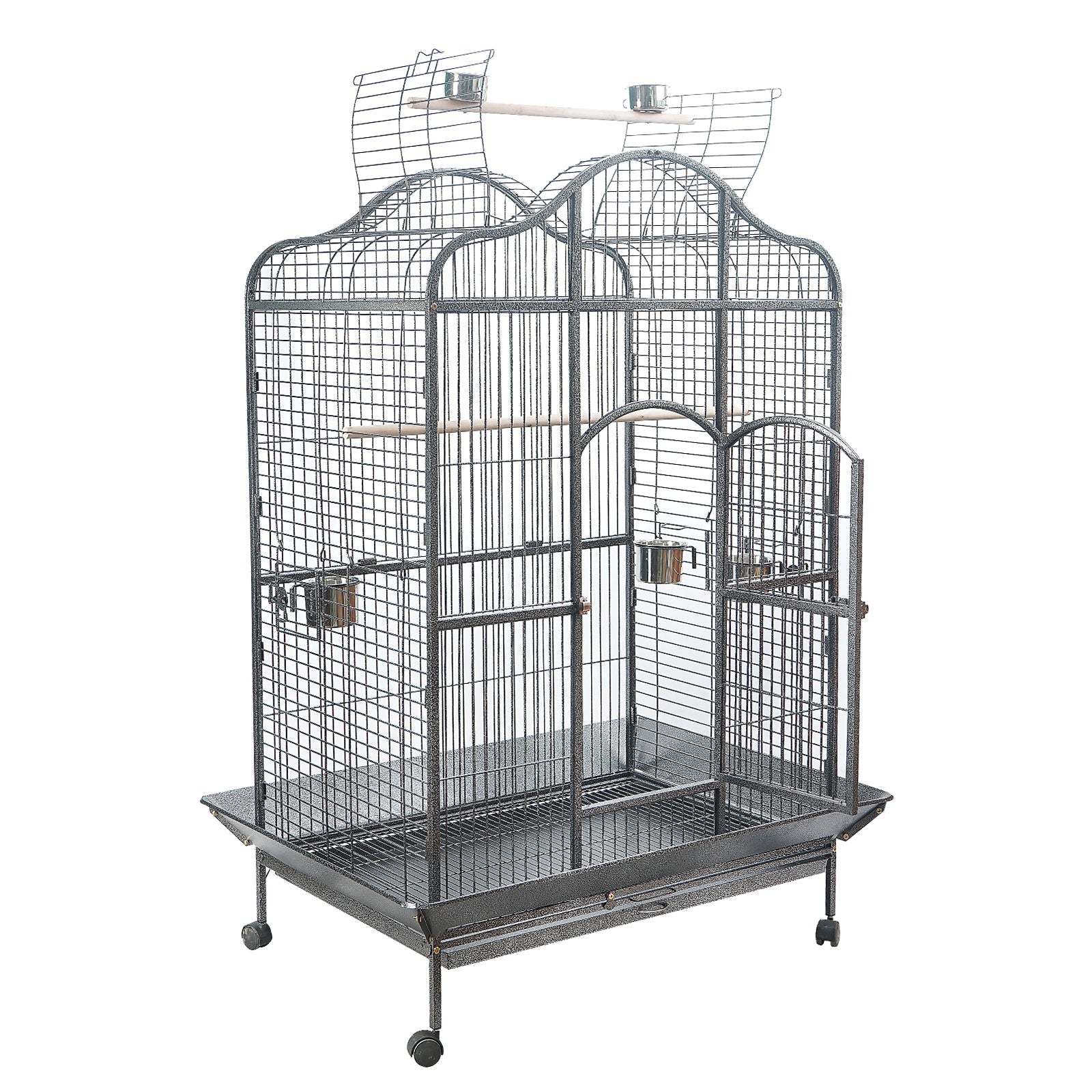 Yes4pets Xl Bird Cage Pet Parrot Aviary With Perch & Feeder Bird Cages