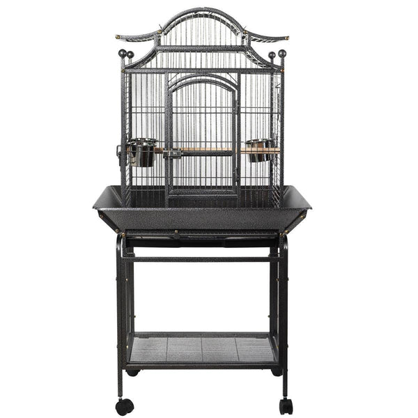 Yes4pets Large Bird Budgie Cage Parrot Aviary Carrier With Stand & Wheel Bird Cages