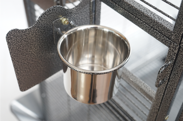 Yes4pets 161 Cm Xl Corner Bird Cage Pet Parrot Aviary Perch Castor Wheel Bird Cages