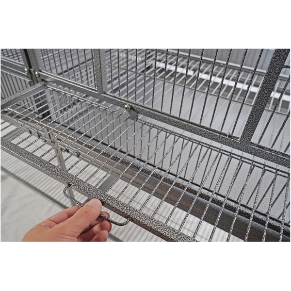 Yes4pets Xl 184 Cm Bird Cage Pet Parrot Aviary Perch Castor Wheel Removable Divider Bird Cages