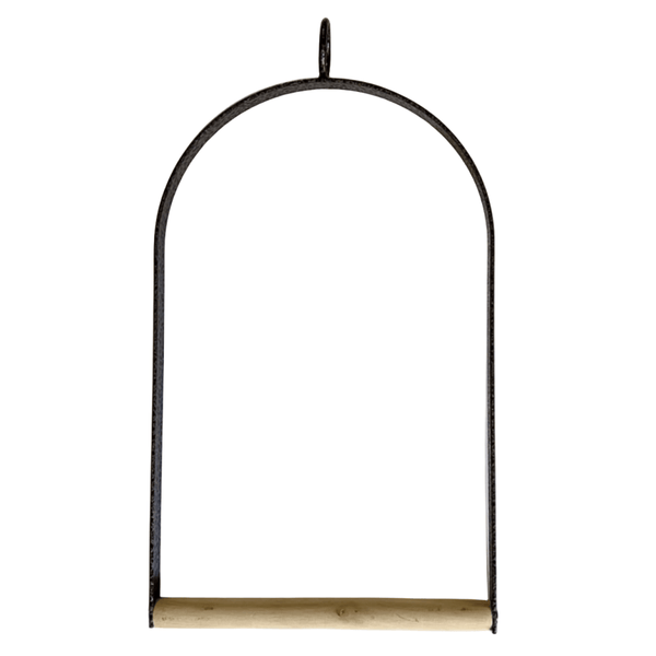 Yes4pets Bird Cage Jumbo Swing Metal Arch Frame Wood Perch Canary Pet Parrot Hanging Toy Bird Cages