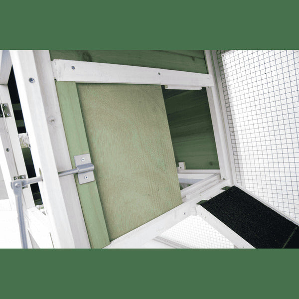 Green Large Chicken Coop Rabbit Hutch Ferret Cat Cage Hen Chook Kitten House Small Animal Cages & Hutches