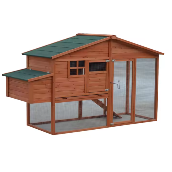 Yes4pets Xl Chicken Coop Rabbit Guinea Pig Hutch Ferret Hen House Small Animal Cages & Hutches