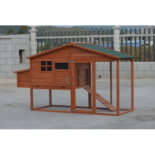 Yes4pets Xl Chicken Coop Rabbit Guinea Pig Hutch Ferret Hen House Small Animal Cages & Hutches