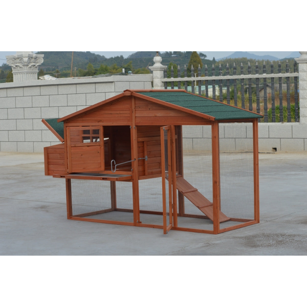 Yes4pets Xl Chicken Coop Rabbit Guinea Pig Hutch Ferret Hen House Small Animal Cages & Hutches