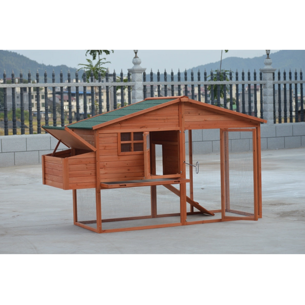 Yes4pets Xl Chicken Coop Rabbit Guinea Pig Hutch Ferret Hen House Small Animal Cages & Hutches