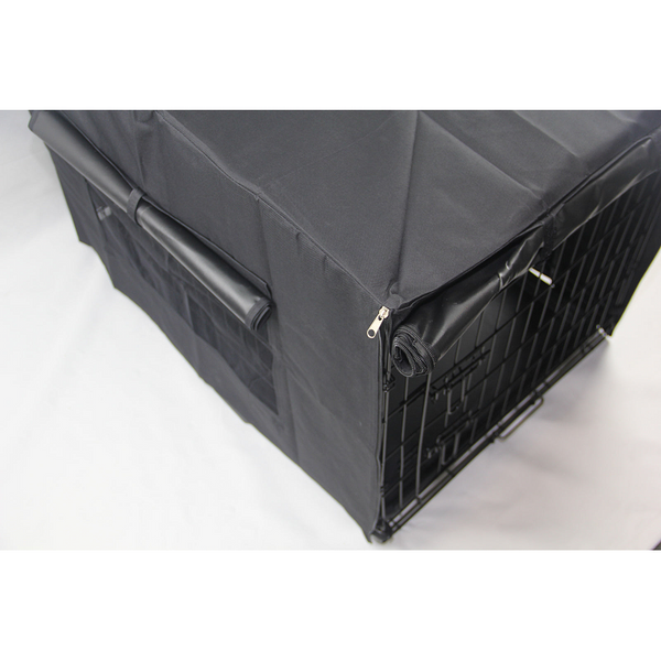 48' Dog Cat Rabbit Collapsible Crate Pet Cage Canvas Cover Small Animal Supplies