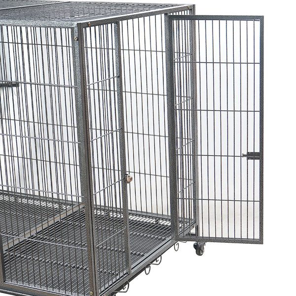 Yes4pets Xxl Pet Dog Cat Cage Metal Crate Kennel Portable Puppy Rabbit House Dog Cages