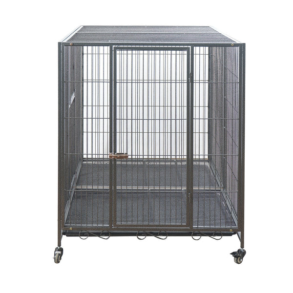 Yes4pets Xxl Pet Dog Cat Cage Metal Crate Kennel Portable Puppy Rabbit House Dog Cages