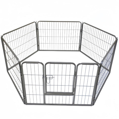 Yes4pets 6 Panel 60 Cm Heavy Duty Pet Dog Puppy Cat Rabbit Exercise Playpen Fence Fences & Pens