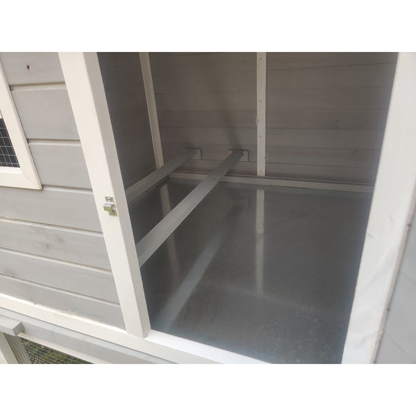 Yes4pets 230Cm Xl Chicken Coop Rabbit Hutch Guinea Pig Cage Ferret House Small Animal Cages & Hutches