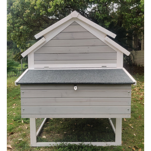 Yes4pets 230Cm Xl Chicken Coop Rabbit Hutch Guinea Pig Cage Ferret House Small Animal Cages & Hutches