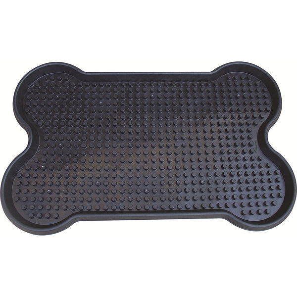 Yes4pets Dog Puppy Toilet Grass Potty Training Mat Loo Pad Bone Shape Indoor With 3 Puppy Training Pads