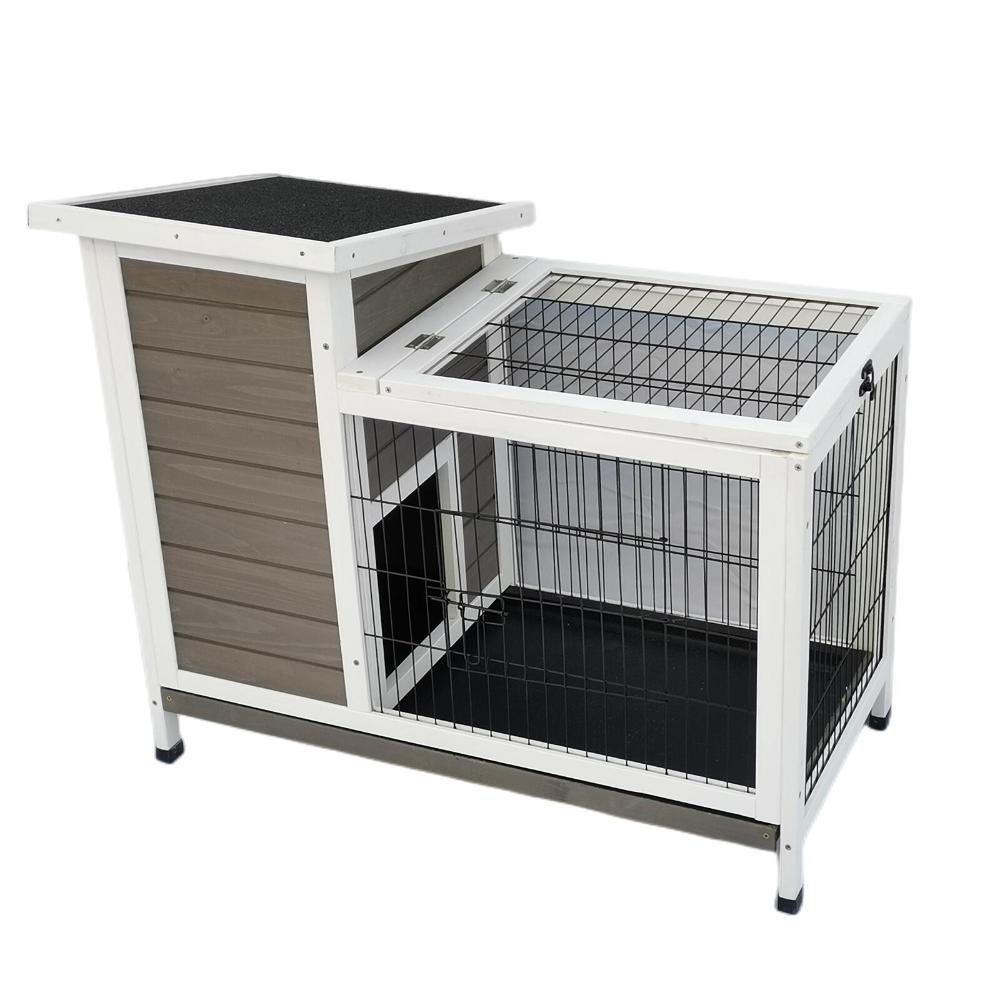Yes4pets Rabbit Hutch Cat House Cage Guinea Pig Ferret Small Animal Cages & Hutches