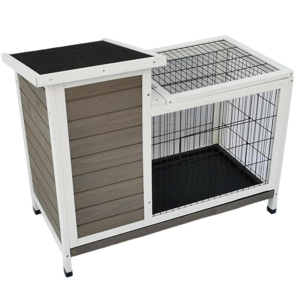 Yes4pets Rabbit Hutch Cat House Cage Guinea Pig Ferret Small Animal Cages & Hutches