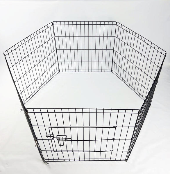 Yes4pets 6 Panel Dog Cat Exercise Playpen Puppy Enclosure Rabbit Fence Fences & Pens