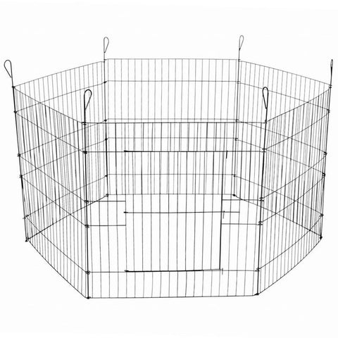 Yes4pets 24' 6 Panel Pet Playpen Fold Exercise Cage Fence Enclosure Fences & Pens