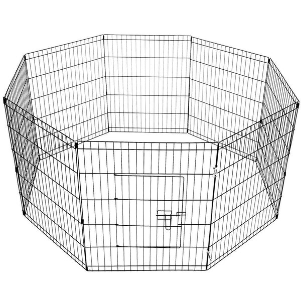 Yes4pets 30' Dog Pet Playpen Exercise Puppy Enclosure Fence With Cover Fences & Pens