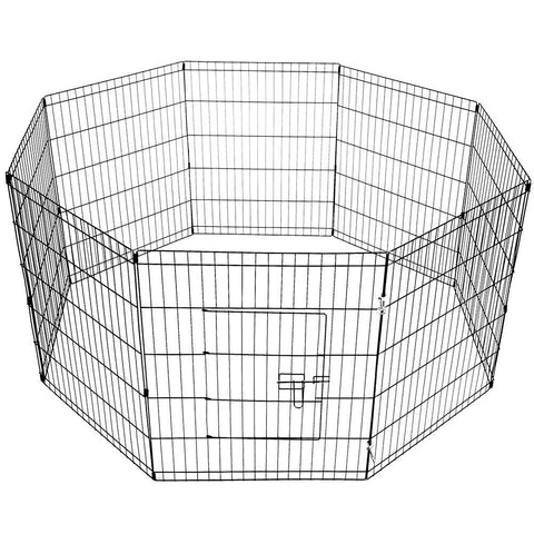 Yes4pets 30' Dog Pet Playpen Exercise Puppy Enclosure Fence With Cover Fences & Pens
