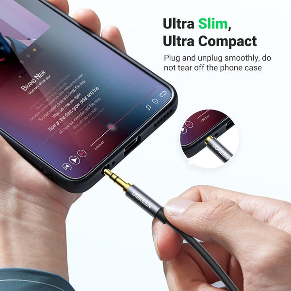 Ugreen 10592 3.5Mm Headphone Extension Cable 1M Headphone Parts