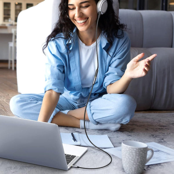 Ugreen 10592 3.5Mm Headphone Extension Cable 1M Headphone Parts