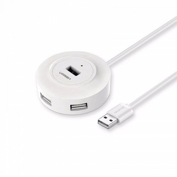 Ugreen 20270 Usb 2.0 4 Port Hub White Usb Cables Hubs & Adapters