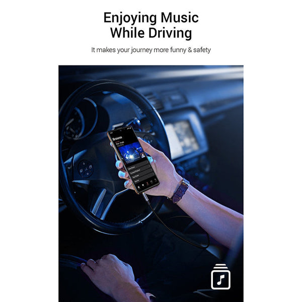 Ugreen 20785 3.5Mm Braided 4 Pole Male To 3M Audio Cable Plugs & Jacks