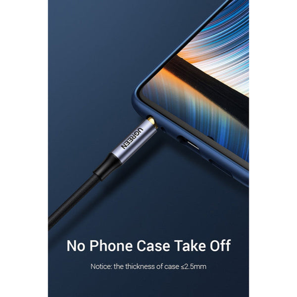 Ugreen 20785 3.5Mm Braided 4 Pole Male To 3M Audio Cable Plugs & Jacks